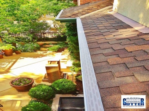 GutterDome - GD45 - Comp Shingle - Patio & Logo