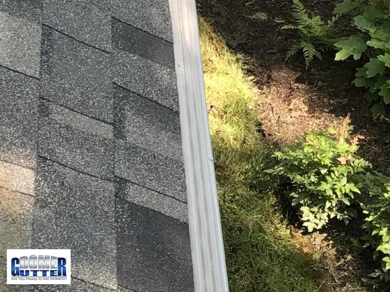 GutterDome gutter guard installation
