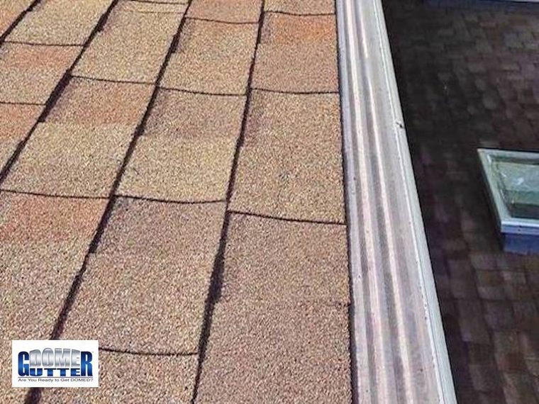 GutterDome gutter guard installation