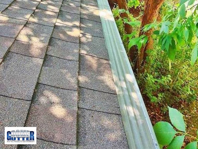 GutterDome gutter guard installation