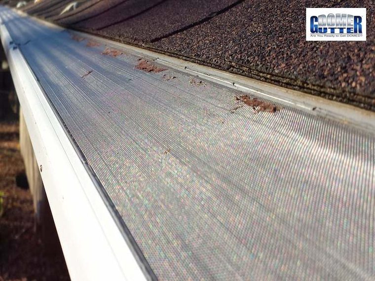 GutterDome gutter guard installation