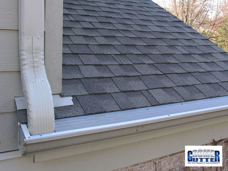 GutterDome gutter guard installation