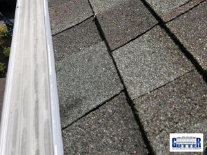 Professional GutterDome gutter guard installation